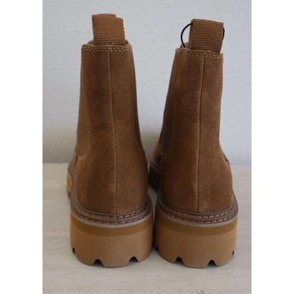Dolce Vita Women's Sz 10 Brown Moana H20 Waterproof Ankle Chelsea Booties - Picture 2 of 9